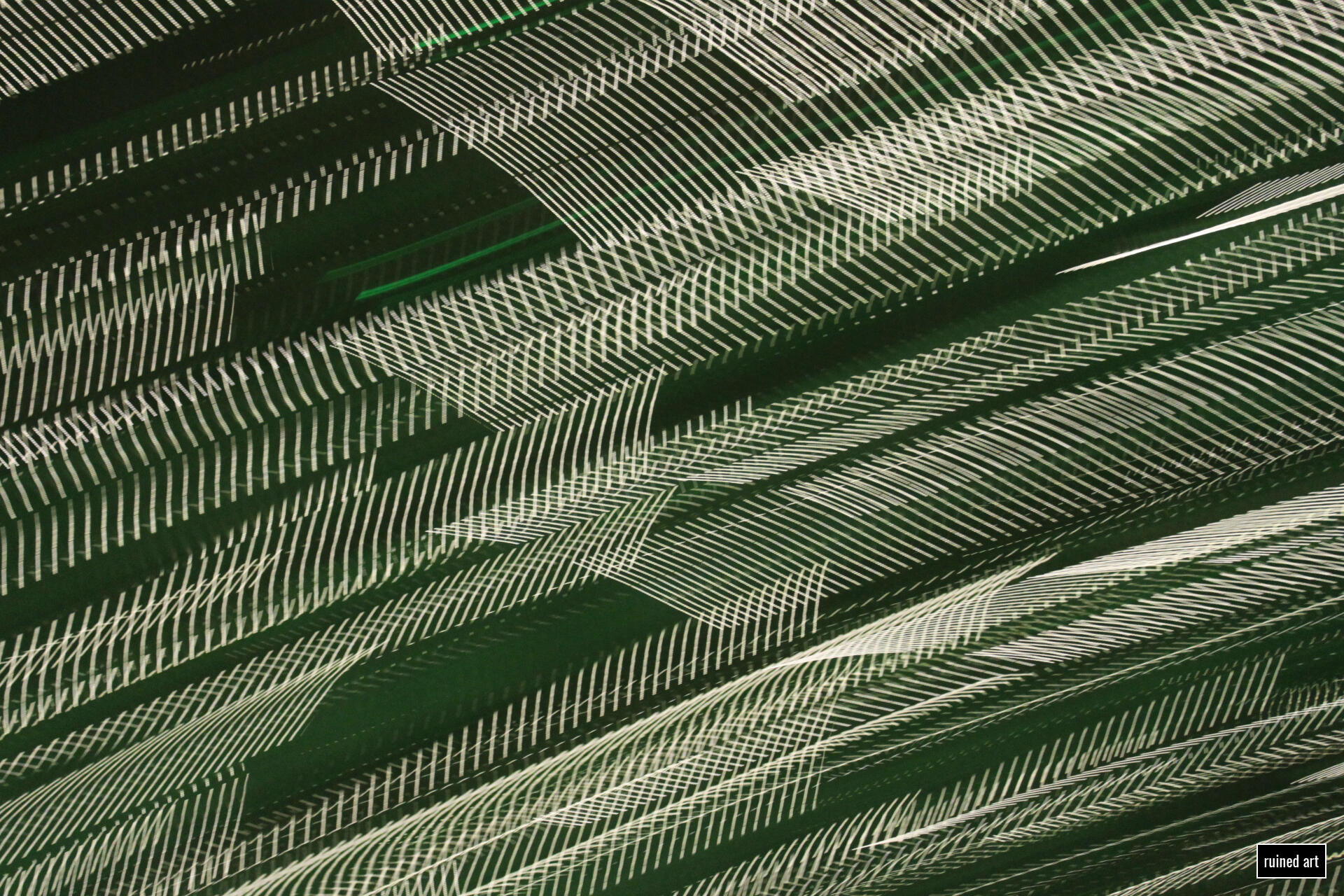 Diamond in Green scene – abstract 2017 / tyrol Canon digital single-lens reflex (colouration effects)